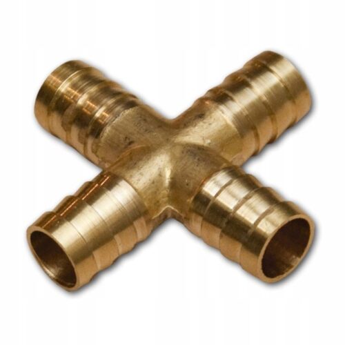 Соединение для шланга X-образное латунь 8 мм