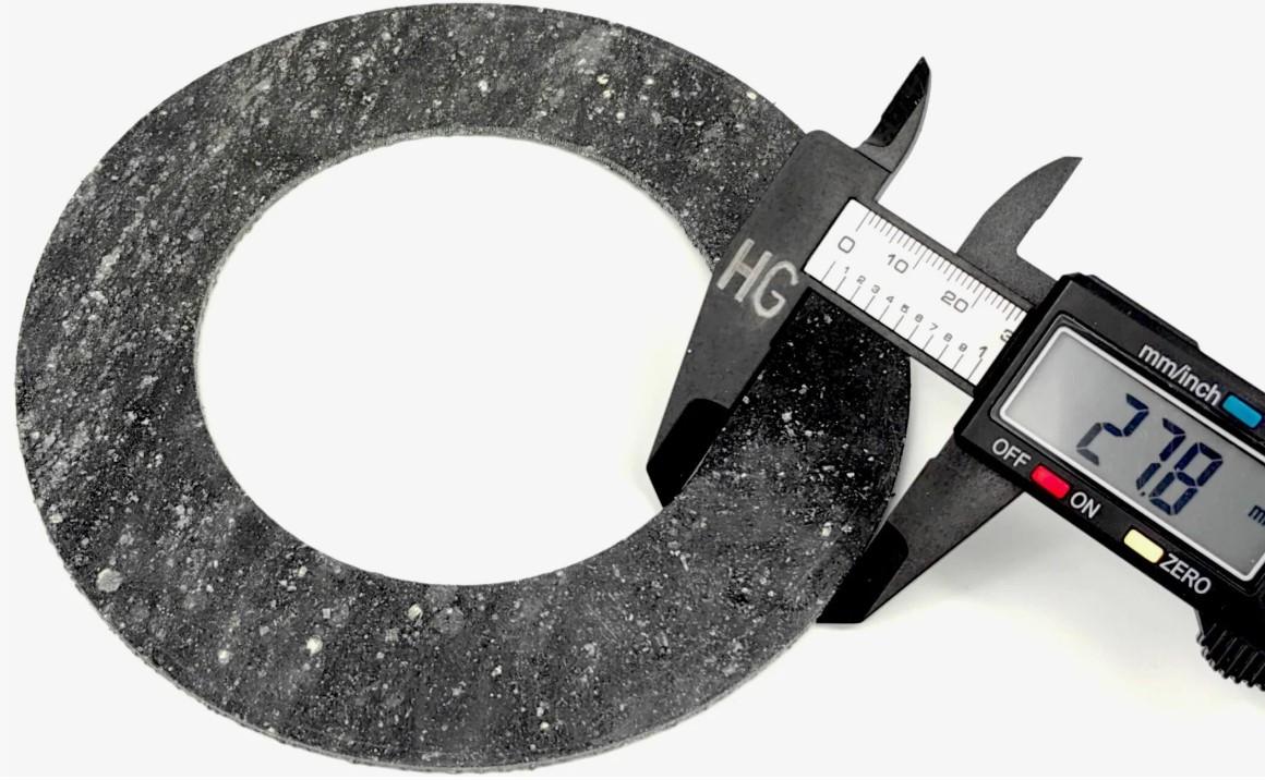 Прокладка круглая паронитовая 58х79х2 мм