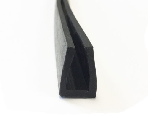 Профиль уплотнительный для стёкол П-3 мм ТУ 2500-376-00152106-94