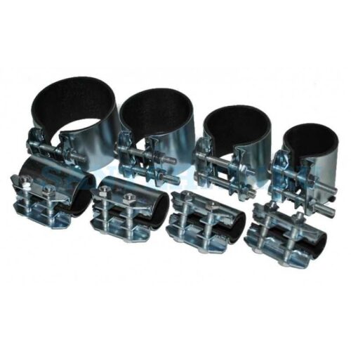 Хомут ремонтный оцинкованный 3 1/2" (101.3мм) 150 мм