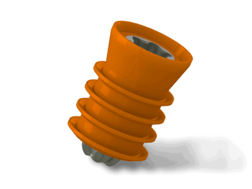 CPB-446-324 Пробка нижняя цементировочная тип 446 для ОК 323,85 мм